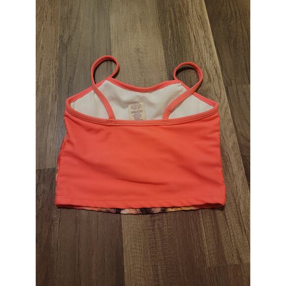 Toddler Girls OP Ocean Pacific Cat Kitten Pink Swim Bikini Top Size 4T - Picture 2 of 3